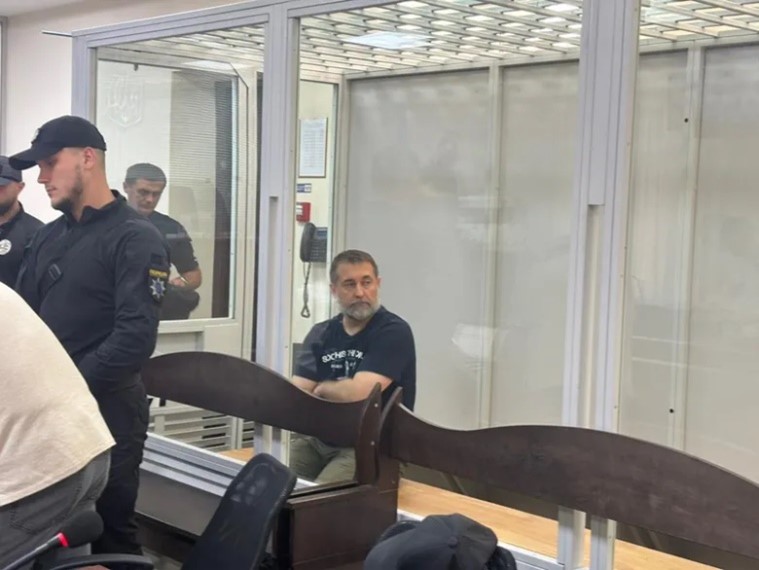 Экс-глава Луганской ОГА и уже экс-глава Мукачевской районной государственной администрации Сергей Гайдай на заседании ВАКС, 4 августа 2025 г. Экс-глава Луганской ОГА и уже экс-глава Мукачевской районной государственной администрации Сергей Гайдай на заседании ВАКС, 4 августа 2025 г.